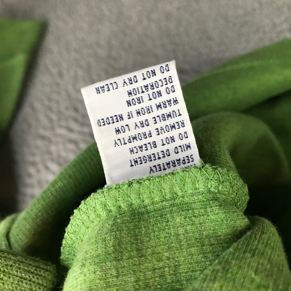Polo Ralph Lauren Sweater Mens 2XL Green 1/4 Zip Mock Neck Pullover Preppy NEW - Picture 12 of 13